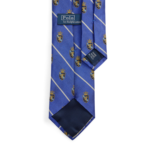 Striped Silk Repp Club Tie