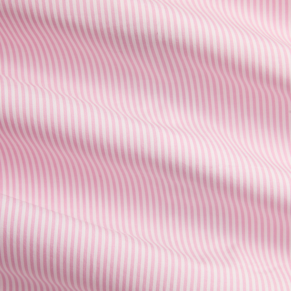 Custom Fit Striped Poplin Shirt