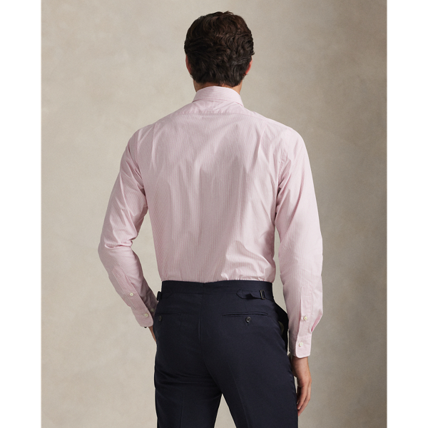 Custom Fit Striped Poplin Shirt