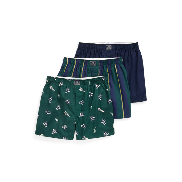 3-pack katoenen boxershorts Polo Ralph Lauren in 1
