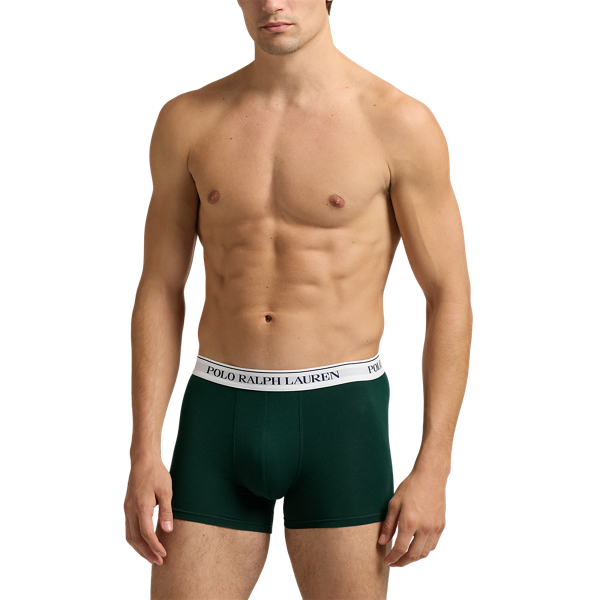 3er-Pack klassische Boxer Briefs Polo Ralph Lauren in Navy/Gr&uuml;n/Rot 2