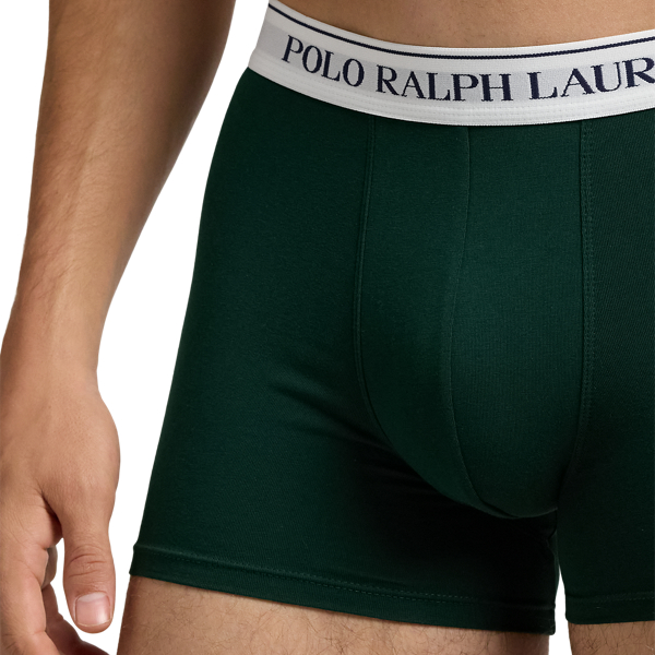 3er-Pack klassische Boxer Briefs Polo Ralph Lauren in Navy/Gr&uuml;n/Rot 3