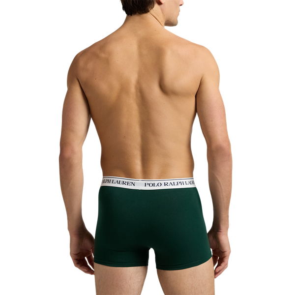 3er-Pack klassische Boxer Briefs Polo Ralph Lauren in Navy/Gr&uuml;n/Rot 4