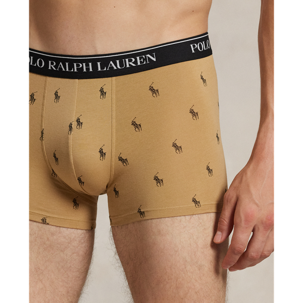 3er-Pack klassische Boxer Briefs Polo Ralph Lauren in Kl.-Kamel/Sport hellmel. 3