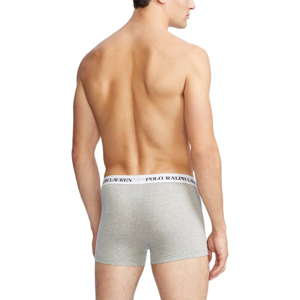 3-pk klassieke stretchkatoen boxershorts Polo Ralph Lauren in Gem&ecirc;leerd 4