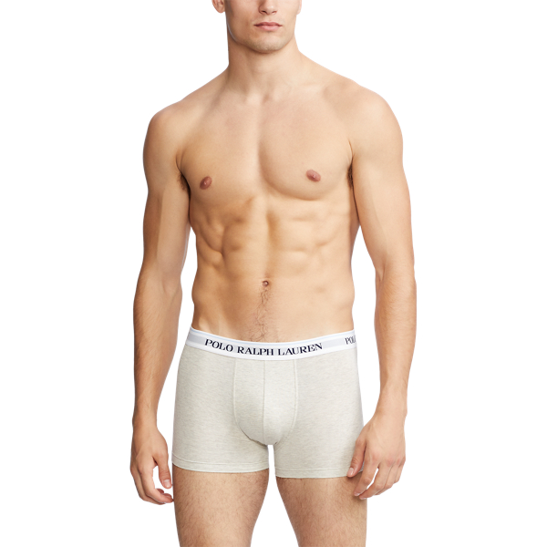 3-pk klassieke stretchkatoen boxershorts Polo Ralph Lauren in Gem&ecirc;leerd 5