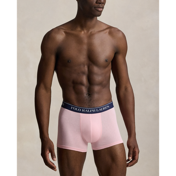 Blue/Pink/Navy Classic Stretch Cotton Boxer 3-Pack Polo Ralph Lauren 6