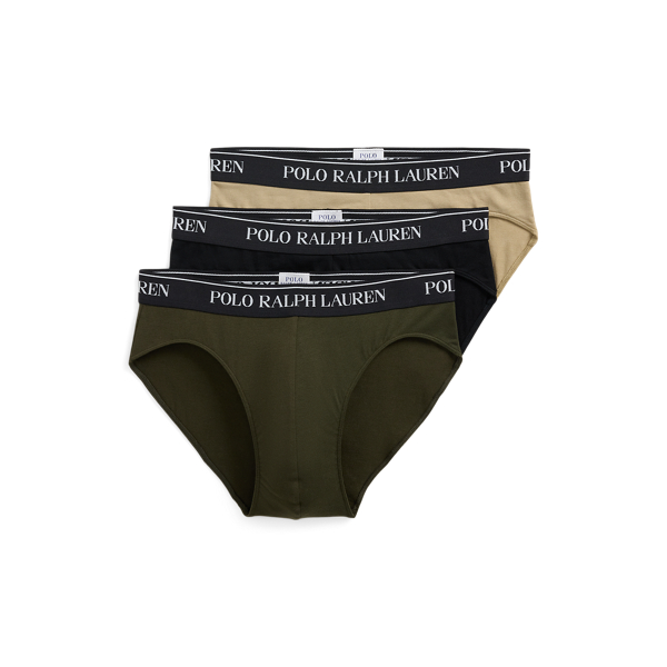 3er-Pack Baumwollslips mit Stretch