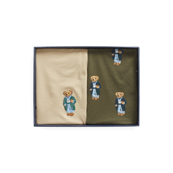 Classic Khaki/Armadillo 2er-Pack Boxer Briefs aus Baumwolle Polo Ralph Lauren 1