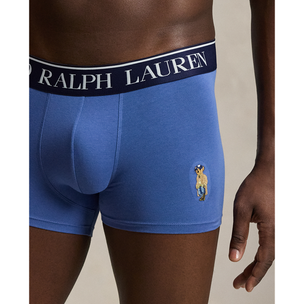 Bastille Blue/Fatigue Stretch Cotton Trunk 2-Pack Polo Ralph Lauren 3