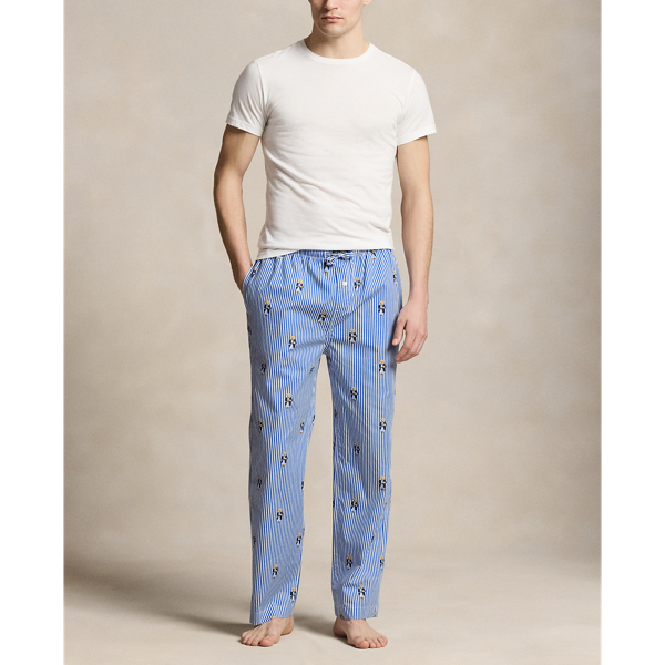 Baumwollpyjamahose mit Polo Bear Polo Ralph Lauren in Newport-Navy 2