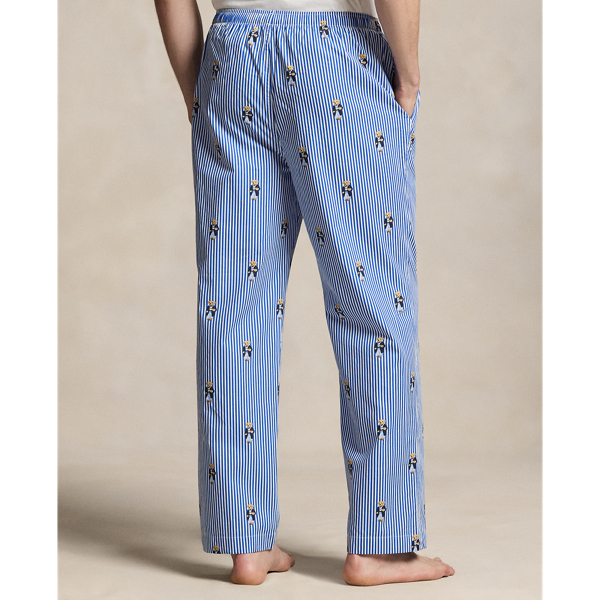 Baumwollpyjamahose mit Polo Bear Polo Ralph Lauren in Newport-Navy 4