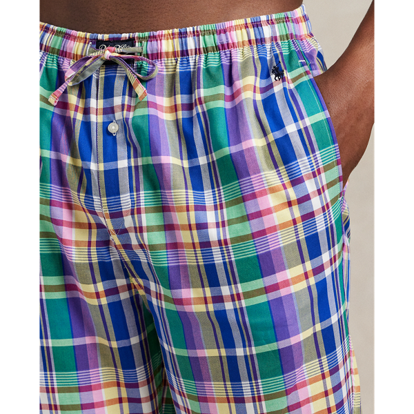 Baumwoll-Pyjama mit Polo&nbsp;Bear Polo Ralph Lauren in Karo und Tee 5