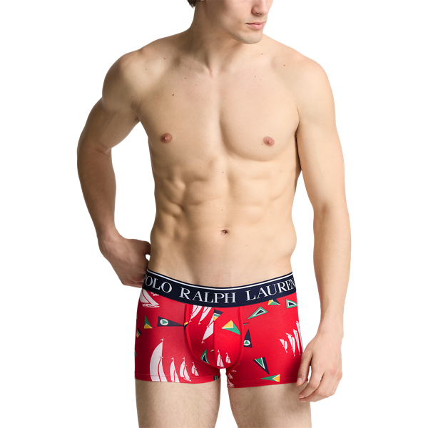 Windward Sail Print Stretch Cotton Trunk Polo Ralph Lauren 2