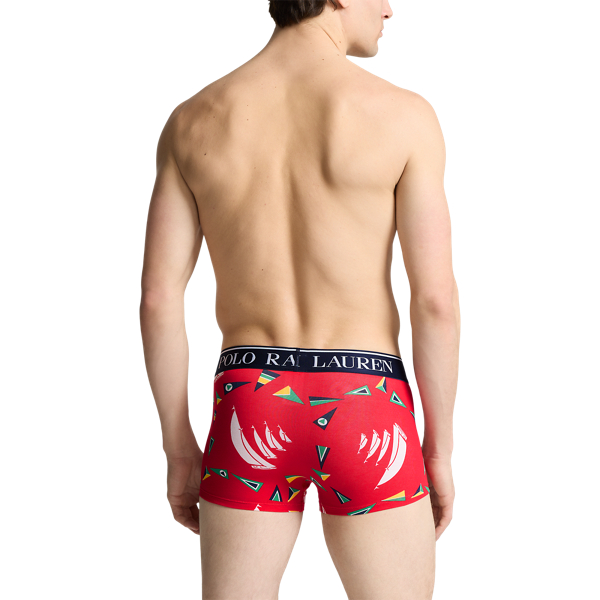 Windward Sail Print Stretch Cotton Trunk Polo Ralph Lauren 3