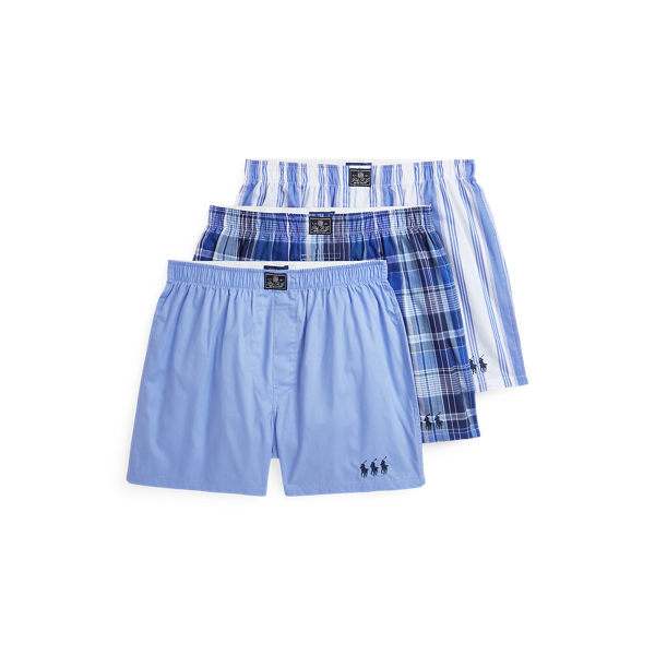 Ralph lauren woven boxer shorts clearance