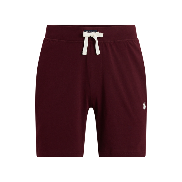 Slim-Fit Schlafshorts aus Baumwolljersey Polo Ralph Lauren in Harvard-Weinrot 1