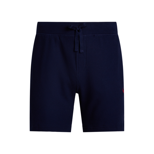 Short de pyjama slim en tricot gaufré