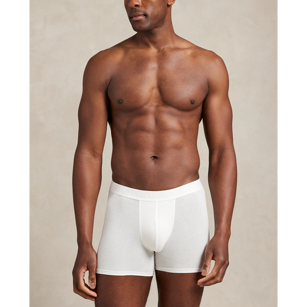 Tre paia di boxer in cotone stretch