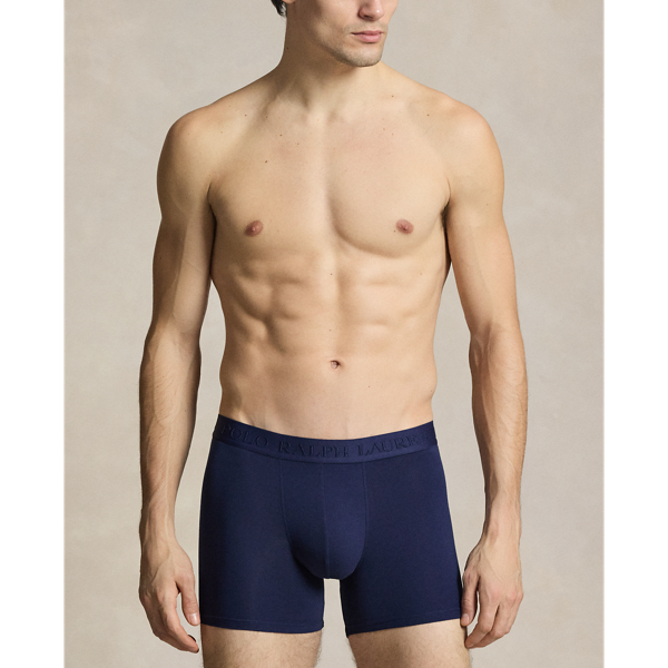 Tre paia di boxer in cotone stretch
