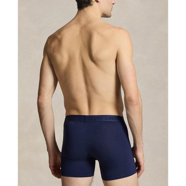 Tre paia di boxer in cotone stretch