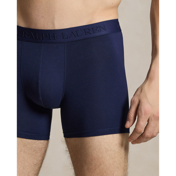 Tre paia di boxer in cotone stretch