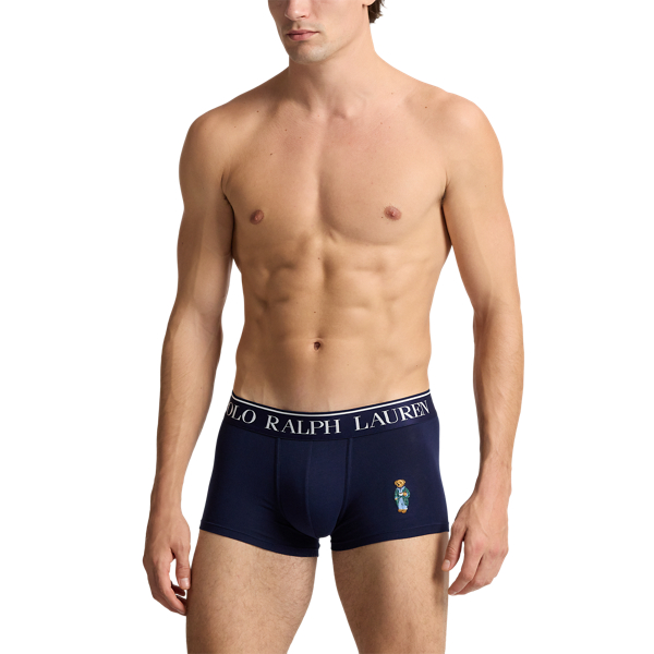 Polo Bear Stretch Cotton Trunk