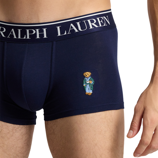 Polo Bear Stretch Cotton Trunk