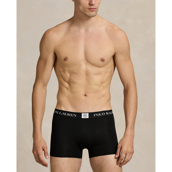 Camel/Navy Classic Stretch Cotton Trunk 3-Pack Polo Ralph Lauren 6