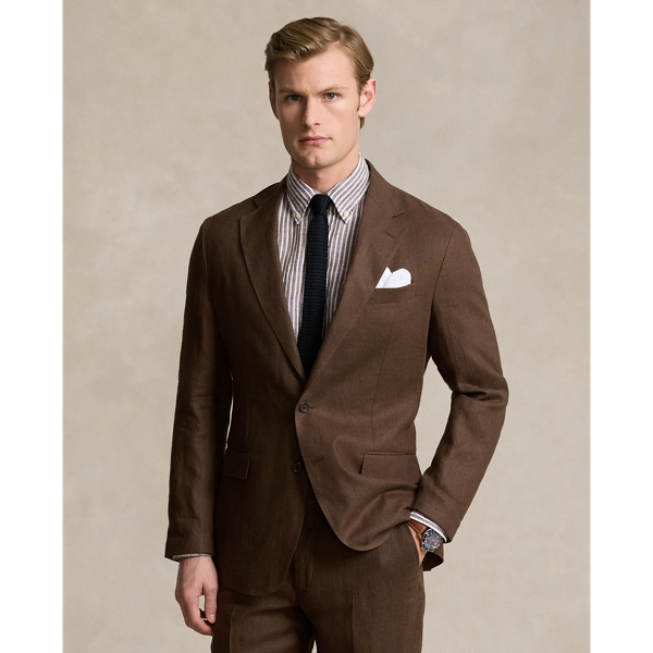 Men s Brown Designer Suits Ralph Lauren LT