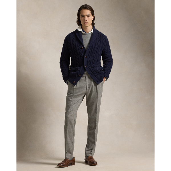 Ralph lauren wool trousers hotsell