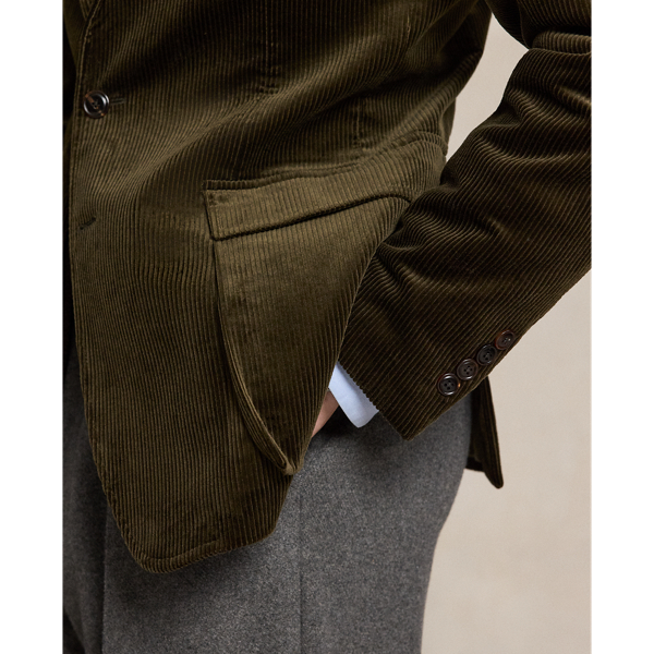 Dark Loden The RL67 Corduroy Jacket Polo Ralph Lauren 6