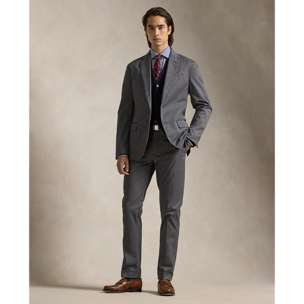 Men gray outlet ralph lauren polo suit