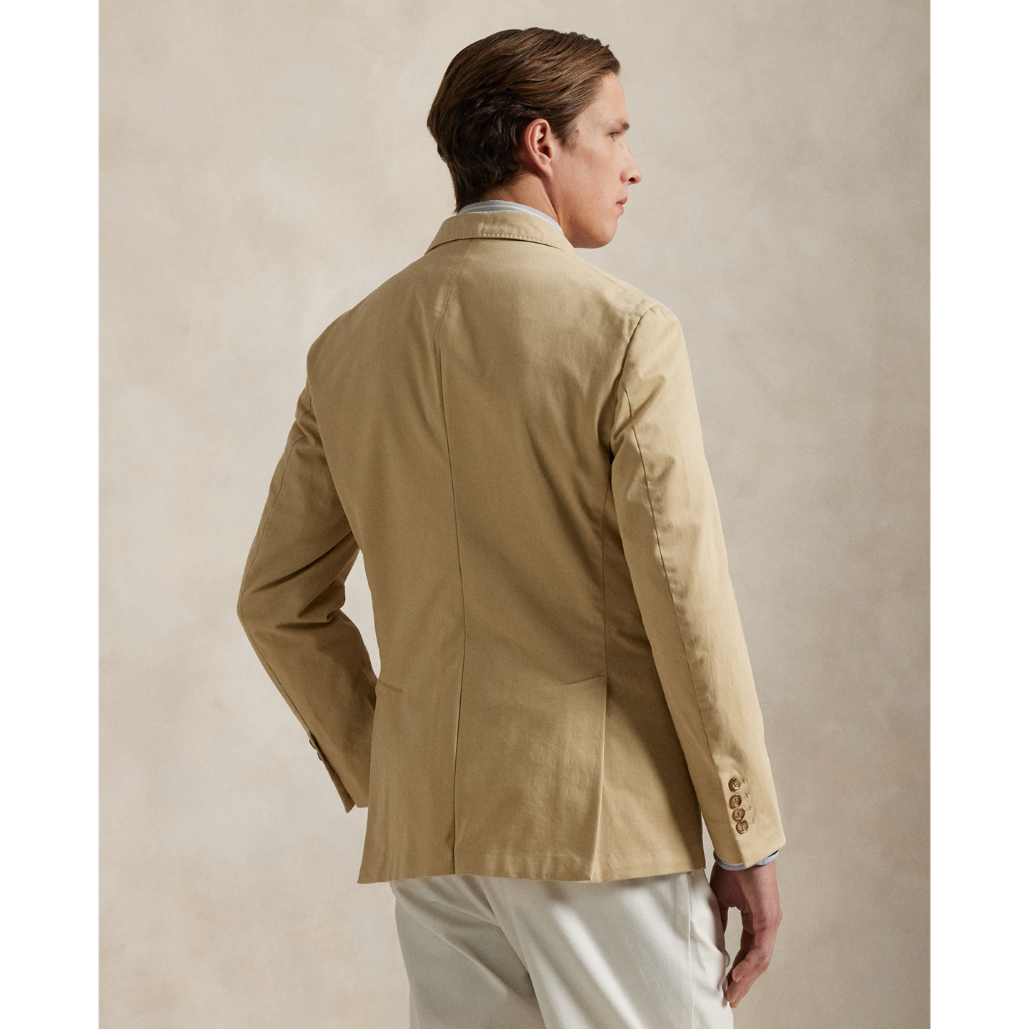 Мужская куртка Polo Ralph Lauren Polo Soft Tailored Stretch Chino, цвет: Рыжевато-коричневый — фото 2