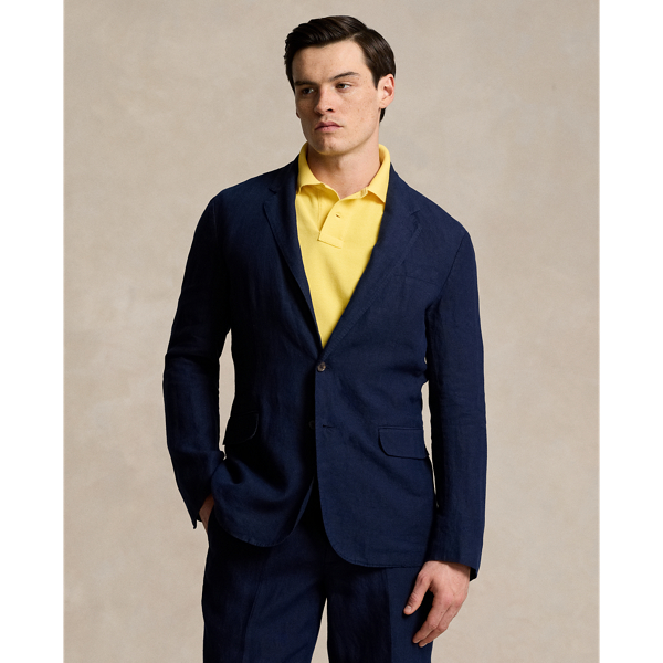 Polo Soft Modern Linen Suit Jacket for Men Ralph Lauren UK