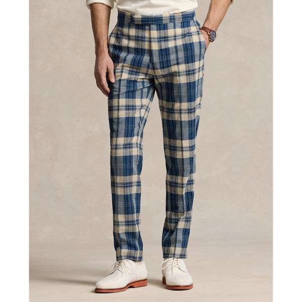 Plaid Suit Trouser