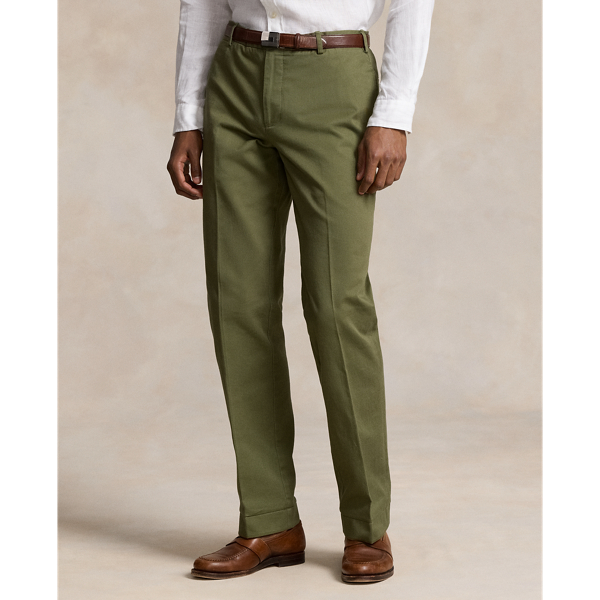 Washed Twill Suit Trouser