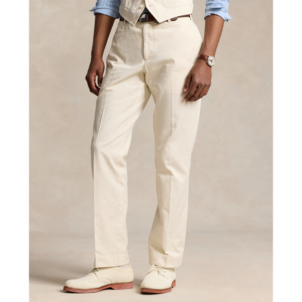 Washed Twill Suit Trouser