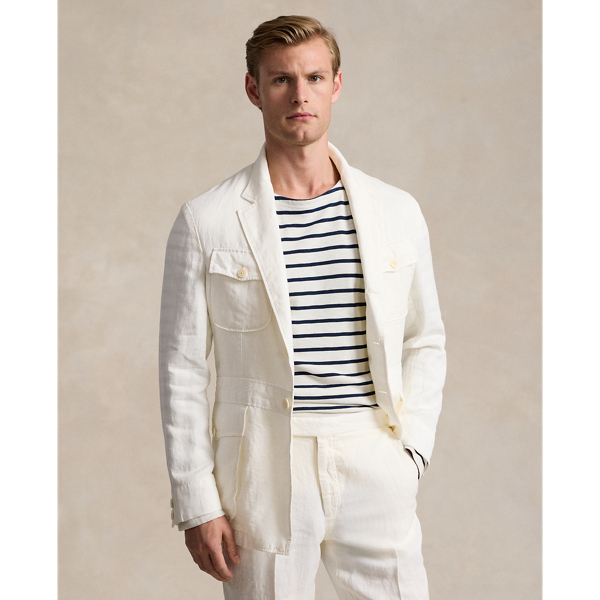 Polo Soft Tailored Hemp Twill Jacket