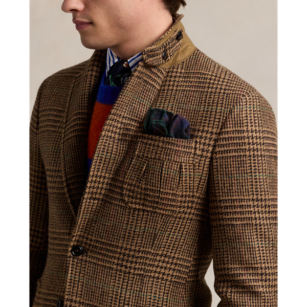 Ralph lauren mens tweed jacket on sale