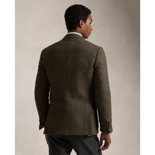 Loden Multi Rust The RL67 Plaid Tweed Jacket Polo Ralph Lauren 5