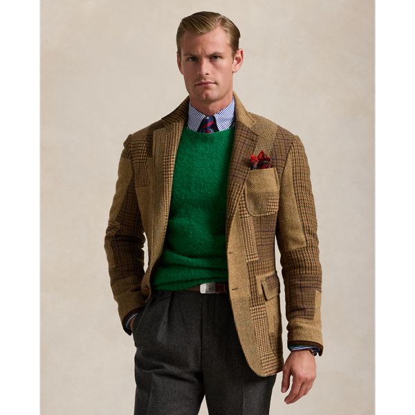 Polo Tailored Patchwork Sport Coat 