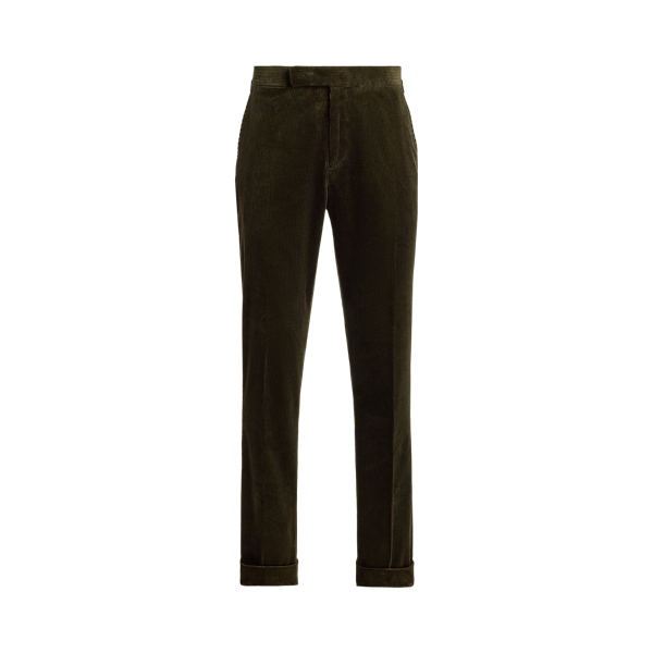 Pantalon de costume en velours côtelé