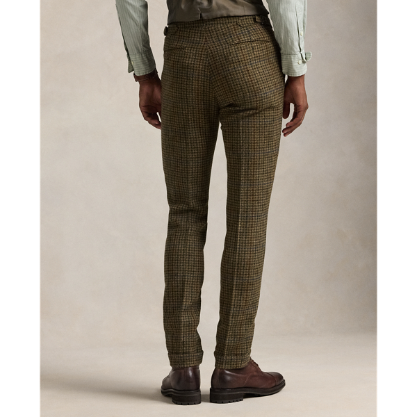 Ralph lauren tartan trousers outlet