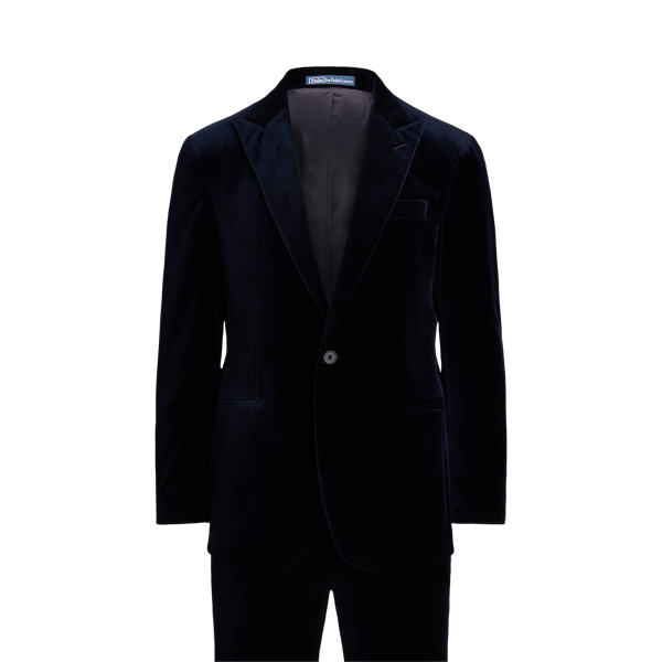 Black sold ralph lauren polo suit