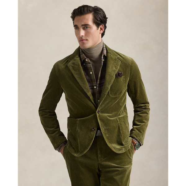 Ralph lauren green blazer best sale