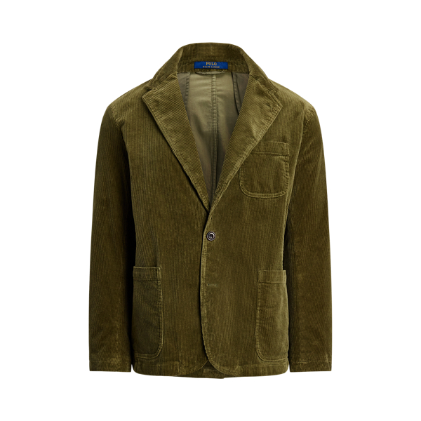 Ralph lauren men's crested blazer best sale