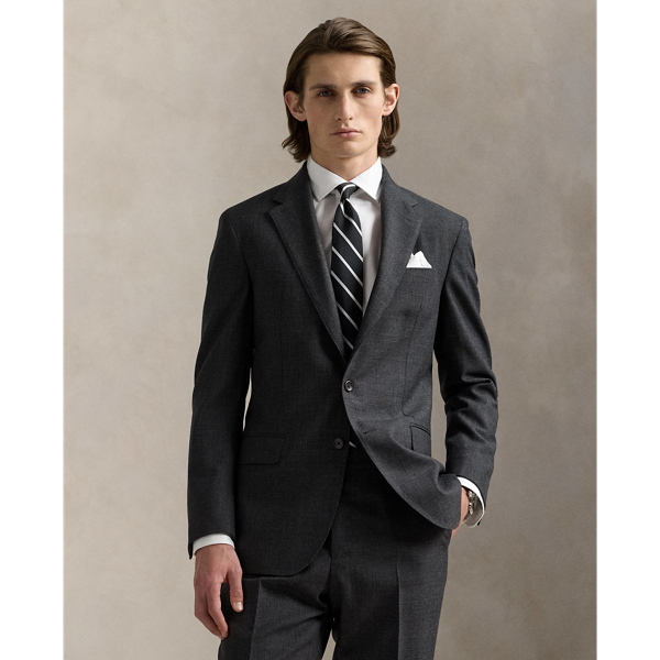 Polo Tailored Fit Glen Plaid Wool Suit
