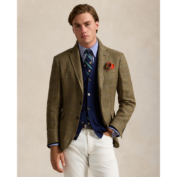 Polo Tailored Tick Weave Sport Coat