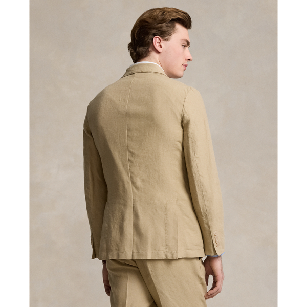 Polo Soft Modern Fit Linen Suit Jacket Polo Ralph Lauren in K&uuml;sten-Beige 5